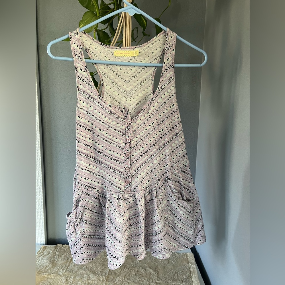 Tank Top, racer back with pockets